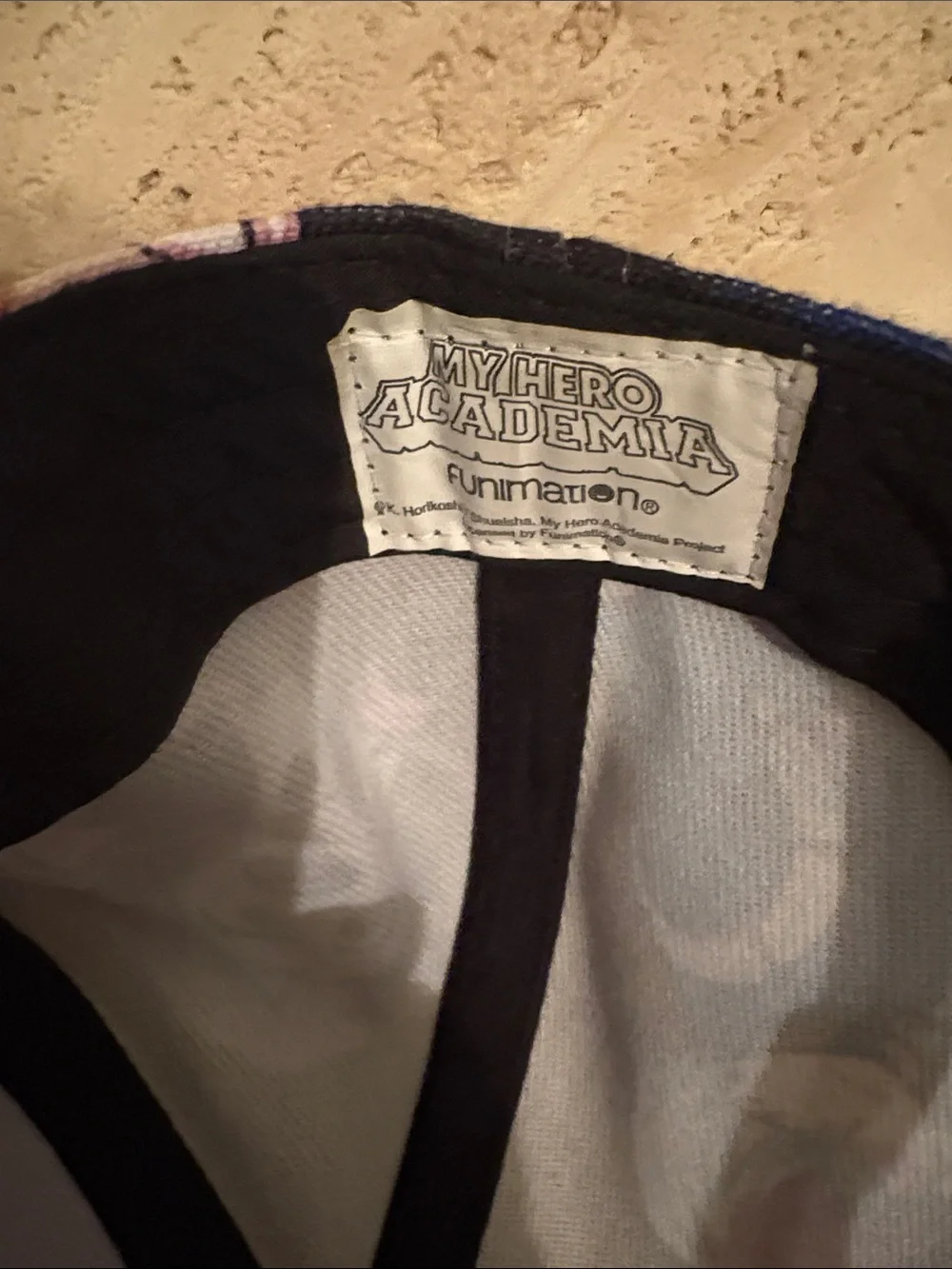 My Hero Academia Black Character Snapback Hat - Deku & Bakugo - Never worn.